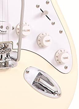 Encore EBP-E6VW Electric Guitar Pack Vintage White - Aron Soitin
