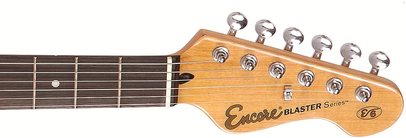 Encore EBP-E6VW Electric Guitar Pack Vintage White - Aron Soitin