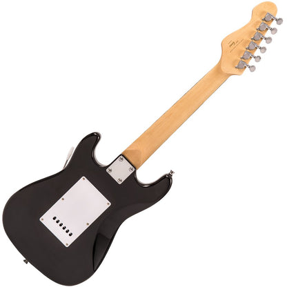 Encore EBP-E375BLK 3/4 Size Electric Guitar Pack Gloss Black - Aron Soitin