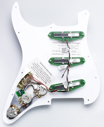 DiMarzio High Power Strat Replacement Pickguard Pre-Wired - Aron Soitin
