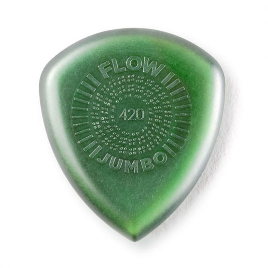 Dunlop Flow Jumbo Grip 4.2 -plektrat, 2kpl - Aron Soitin