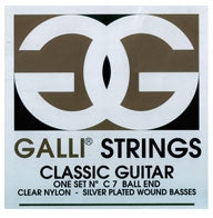 Galli C7 Ball End nailonkielet klassiselle kitaralle - Aron Soitin
