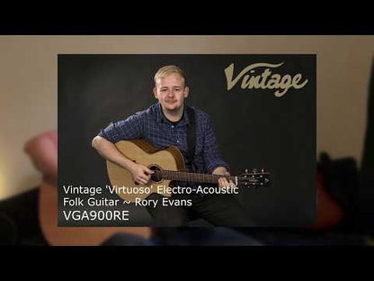 Vintage VGA900RE Virtuoso elektroakustinen folk-kitara