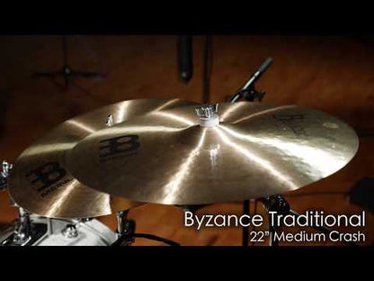 Meinl 22" Byzance Traditional Medium Crash