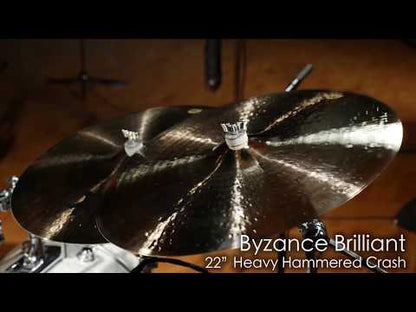 Meinl 22" Byzance Brilliant Heavy Hammered Crash