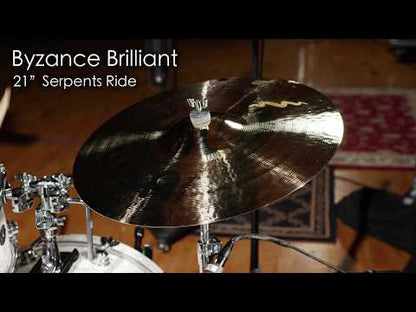 Meinl 21" Byzance Brilliant Serpents Ride