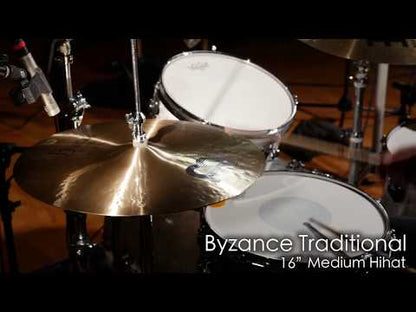 Meinl 16" Byzance Traditional Medium Hihat