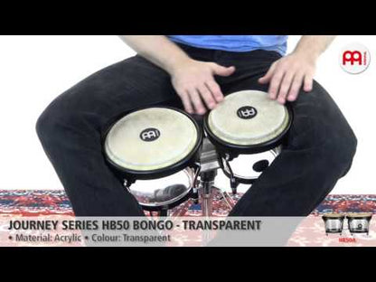 Meinl akryyliset bongorummut HB50A