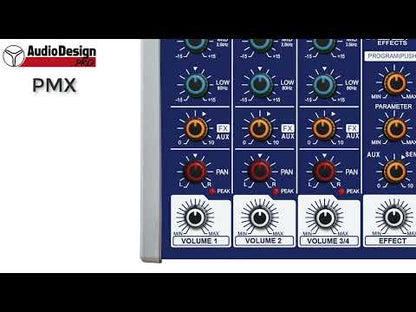 AUDIODESIGNPRO PMX.211 USB MIKSERI FX/BT