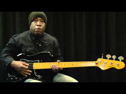 Vintage V4 Tony Butler Signature Bass Guitar ~ Black