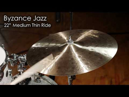 Meinl 22" Byzance Jazz Medium Thin Ride
