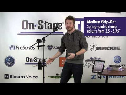 On-Stage TCM1900 tabletti/puhelinpidike mikrofonitelineeseen
