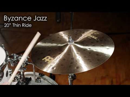 Meinl 20" Byzance Jazz Medium Thin Ride