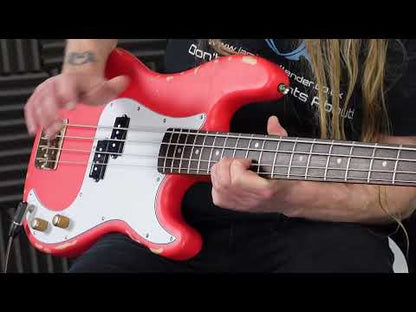 Vintage V4 ICON Bass ~ Distressed Vintage White