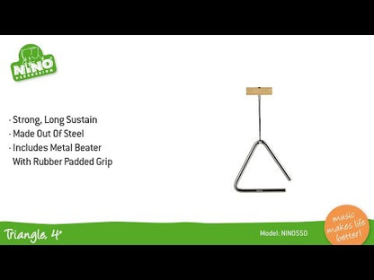 Nino Percussion 4" triangeli