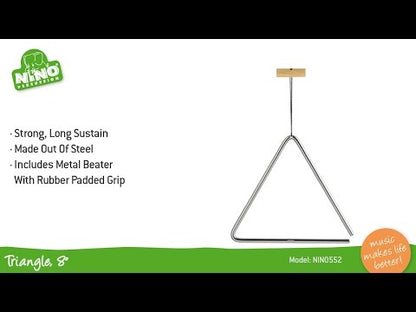 Nino Percussion 8" triangeli
