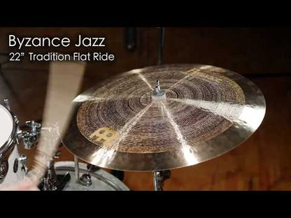 Meinl 22" Byzance Tradition Flat Ride