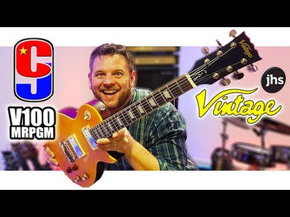 Vintage LV100MRPGM Icon Les Paul vasenkätinen sähkökitara
