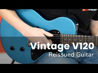 Vintage V120TB ReIssued Les Paul Two Tone Sunburst sähkökitara