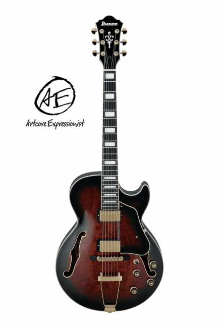 Ibanez AG95QA-DBS Artcore Expressionist - Aron Soitin