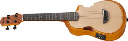 Ibanez AUC10E-OPN ukulele mikrofonilla, pussilla