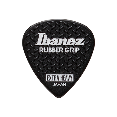 Ibanez Rubber Grip -plektra Extra Heavy BK, 50kpl - Aron Soitin