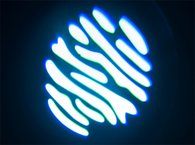 PARTY LIGHT & SOUND DMX OHJATTU 10W VALKOINEN LED-VALO LIIKKUVALLA YLÄPÄÄLLÄ - Aron Soitin