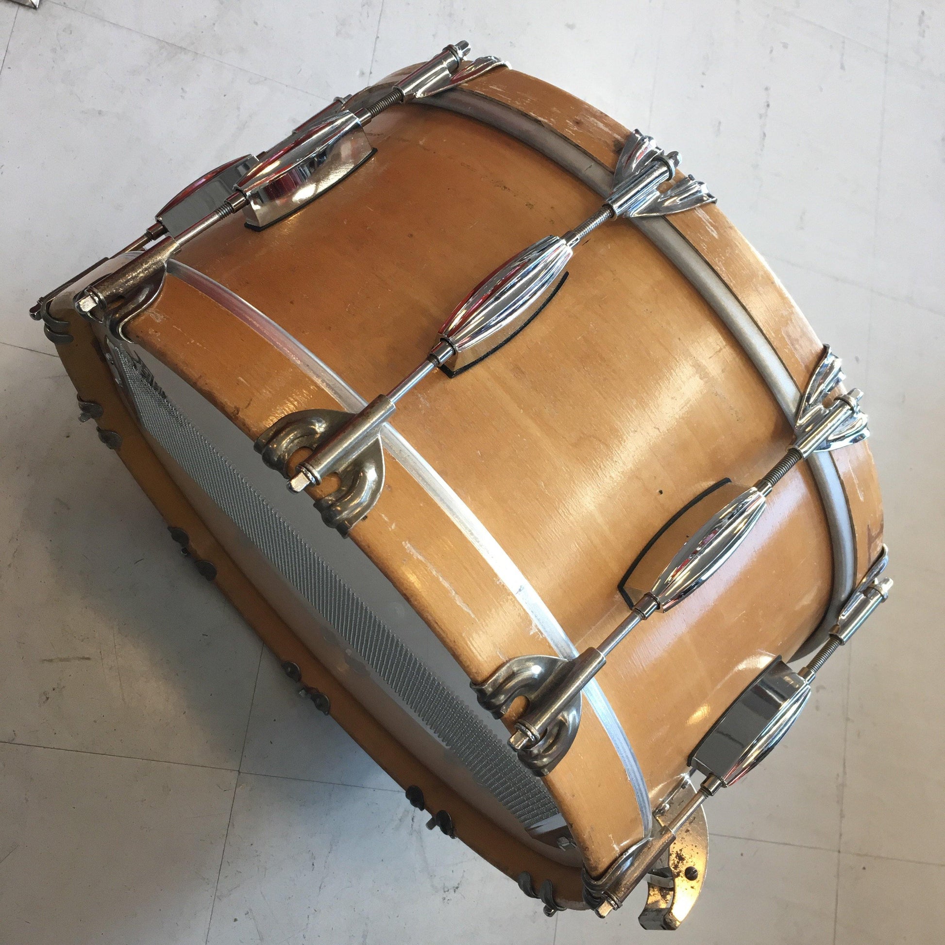 Oliver Ditson 15"x7" Steambent 1-ply Solid Shell Snare Drum - Aron Soitin