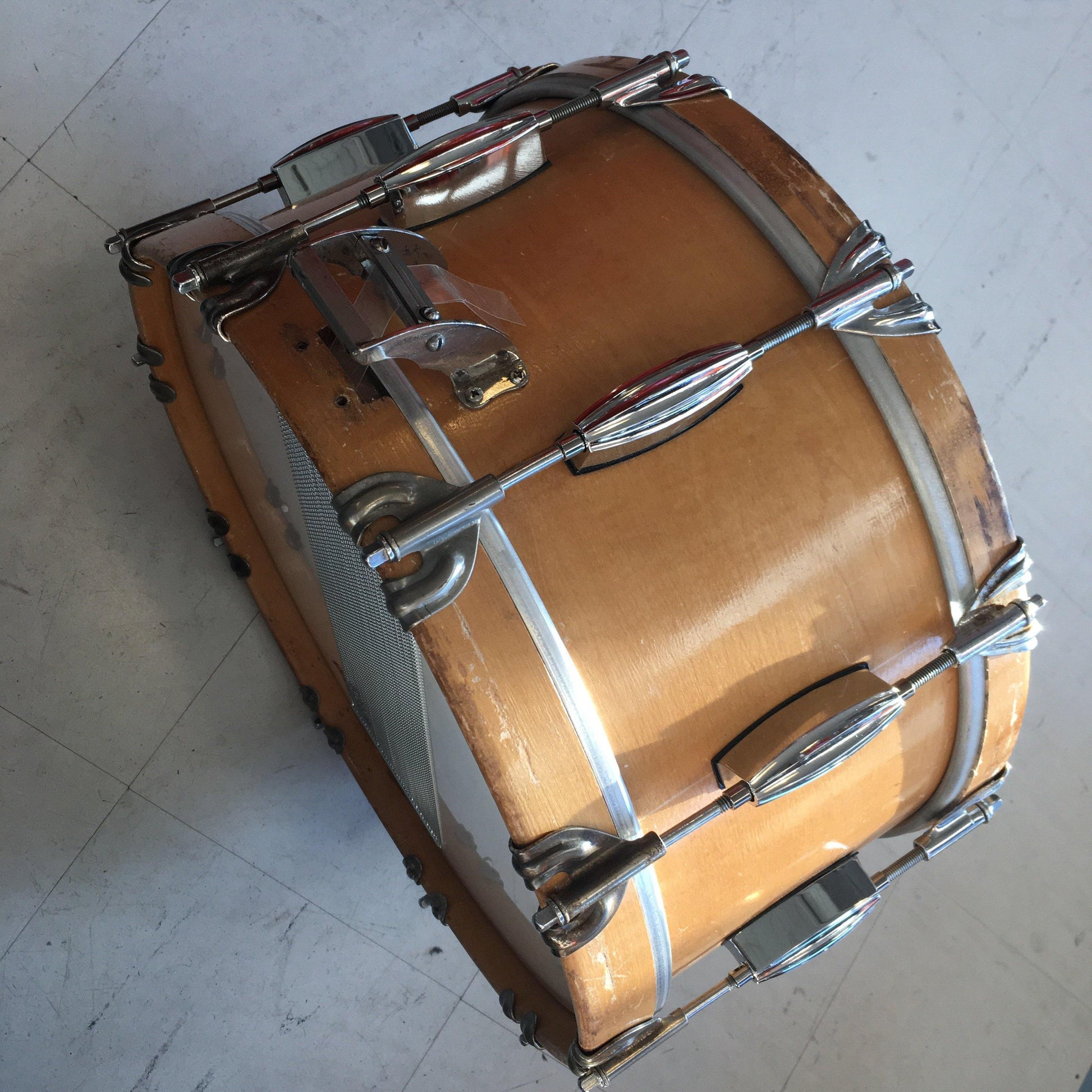 Oliver Ditson 15"x7" Steambent 1-ply Solid Shell Snare Drum - Aron Soitin