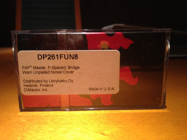 DiMarzio DP261 Custom PAF Master bridge - Aron Soitin