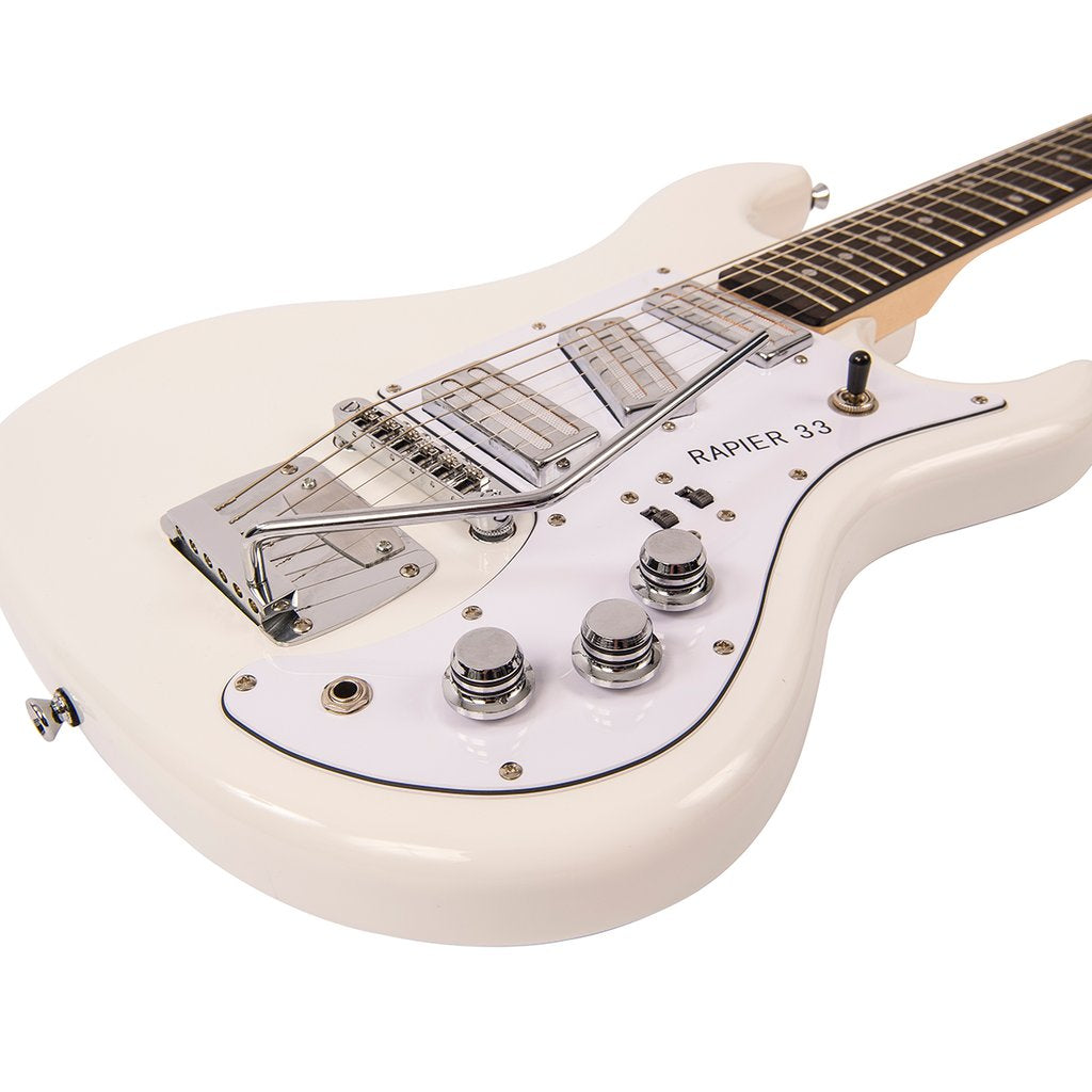 Rapier 33 Electric Guitar ~ Artic White - Aron Soitin