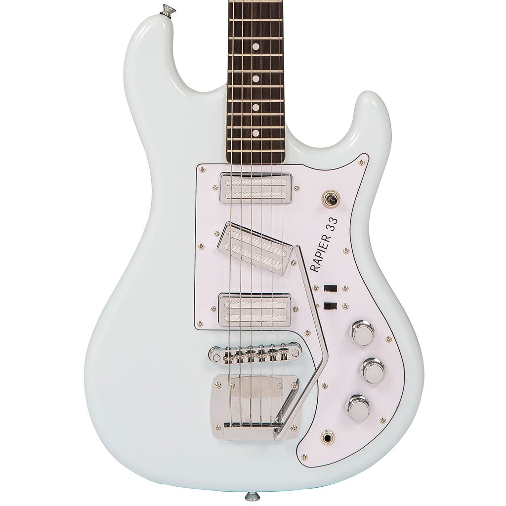 Rapier 33 Electric Guitar ~ Daphne Blue - Aron Soitin