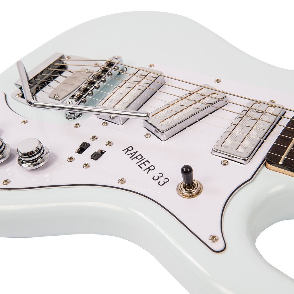 Rapier 33 Electric Guitar ~ Daphne Blue - Aron Soitin
