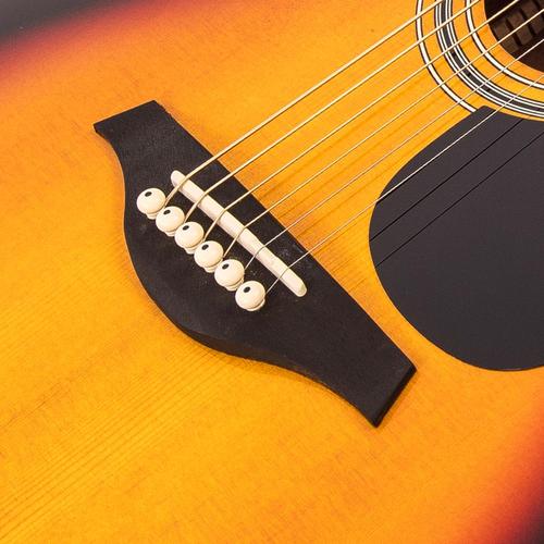 Vintage V300VSB Acoustic Folk Guitar ~ Vintage Sunburst - Aron Soitin