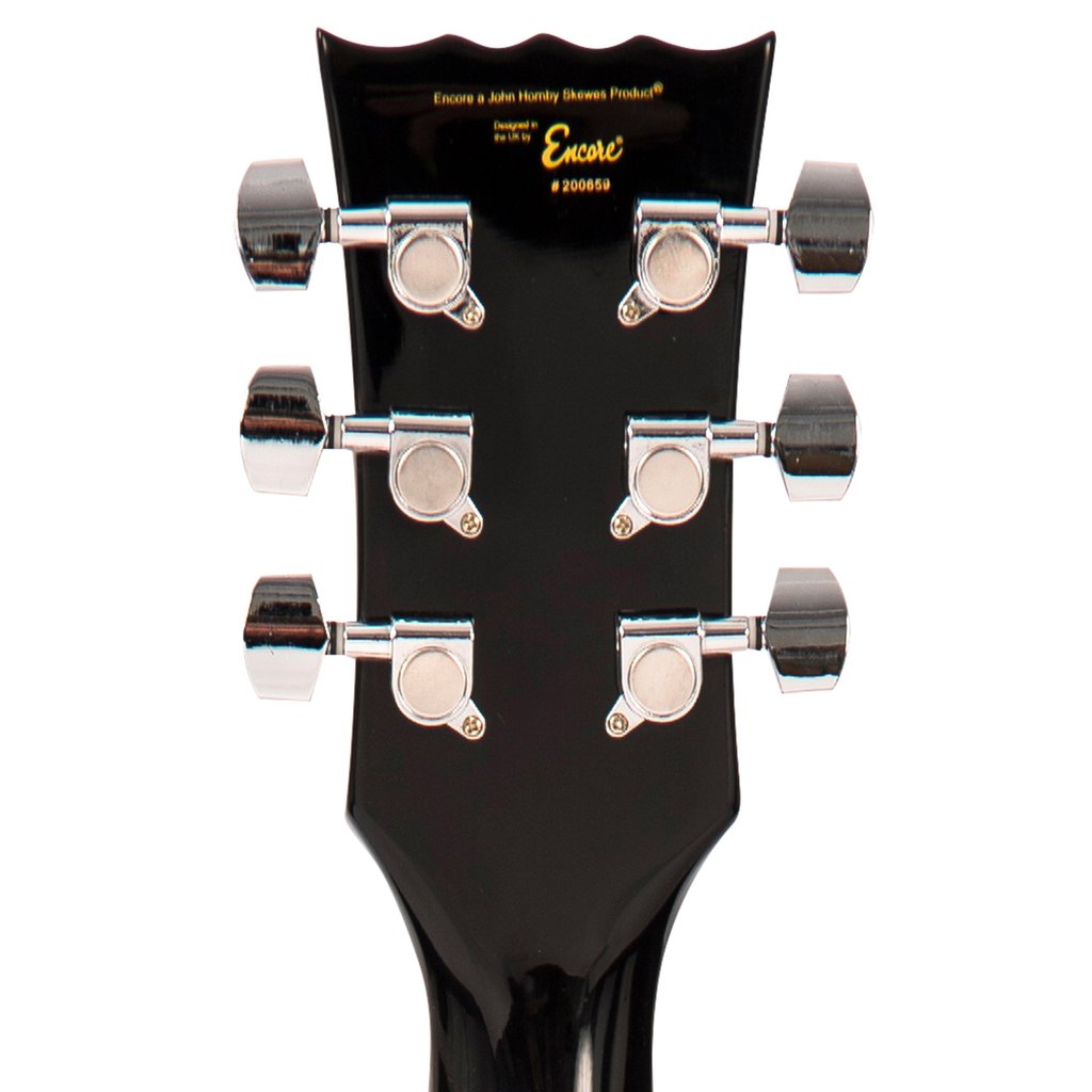 Encore E99BLK Electric Guitar Gloss Black - Aron Soitin