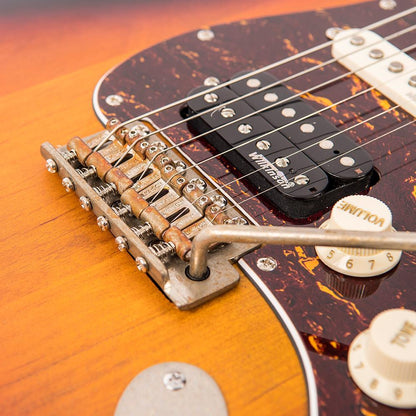 Vintage V6H ICON Electric Guitar ~ Distressed Tobacco Sunburst - Aron Soitin
