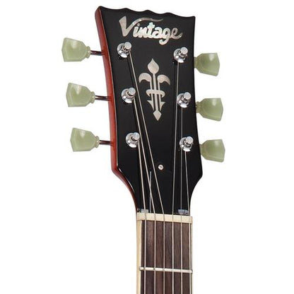 Vintage V100HB ReIssued 'Les Paul' Honeyburst sähkökitara - Aron Soitin