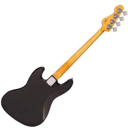 Vintage VJ74BLK ReIssued Bass ~ Gloss Black - Aron Soitin