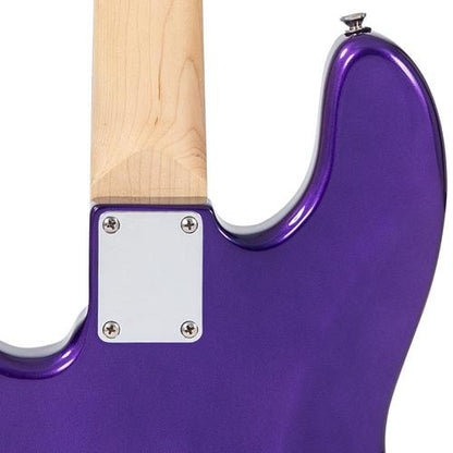 Vintage VJ74PL ReIssued Bass Guitar ~ Purple - Aron Soitin