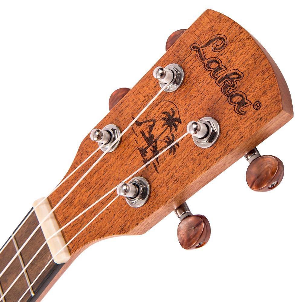 Laka Mahogany Deluxe Series Ukulele & Bag ~ Tenor - Aron Soitin
