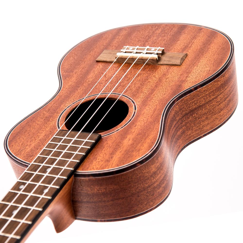 Laka Mahogany Deluxe Series Ukulele & Bag ~ Tenor - Aron Soitin