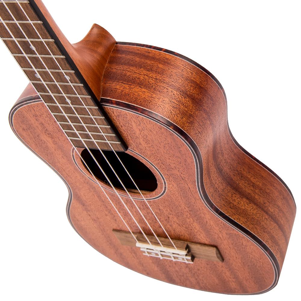 Laka Mahogany Deluxe Series Ukulele & Bag ~ Tenor - Aron Soitin