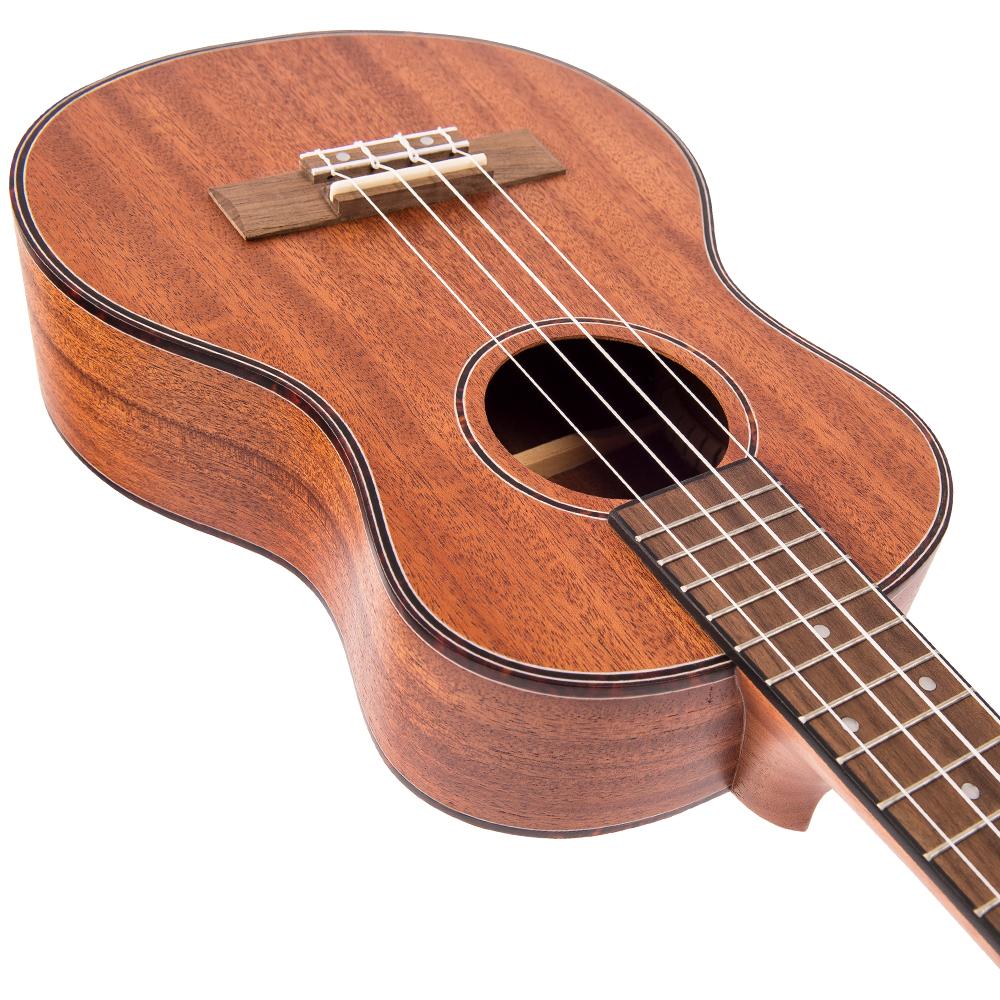 Laka Mahogany Deluxe Series Ukulele & Bag ~ Tenor - Aron Soitin