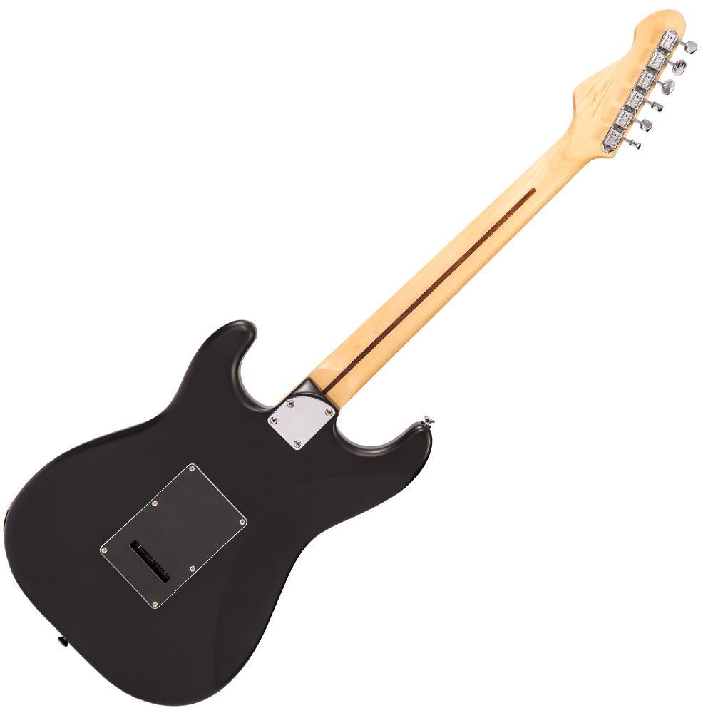Vintage V6HMBB ReIssued Electric Guitar Boulevard Black - Aron Soitin