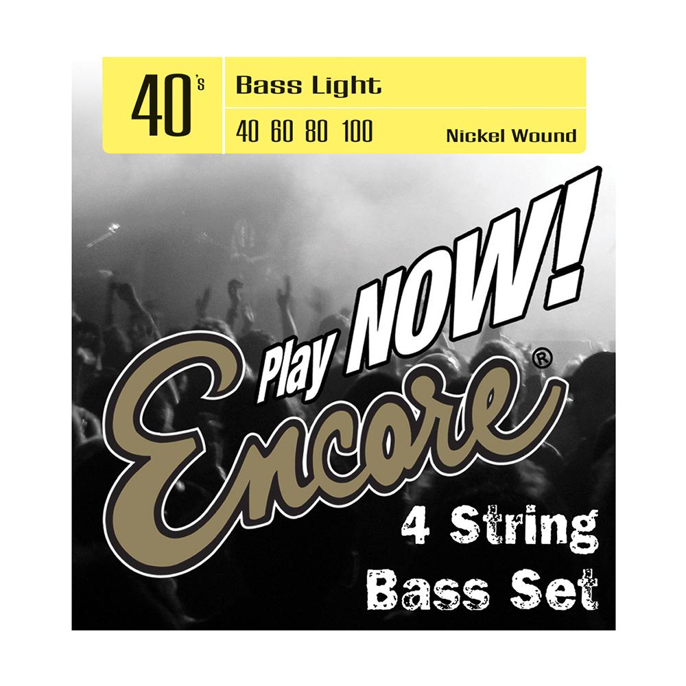 Encore EBS40 Nickel Wound Bass String Set Light - Aron Soitin