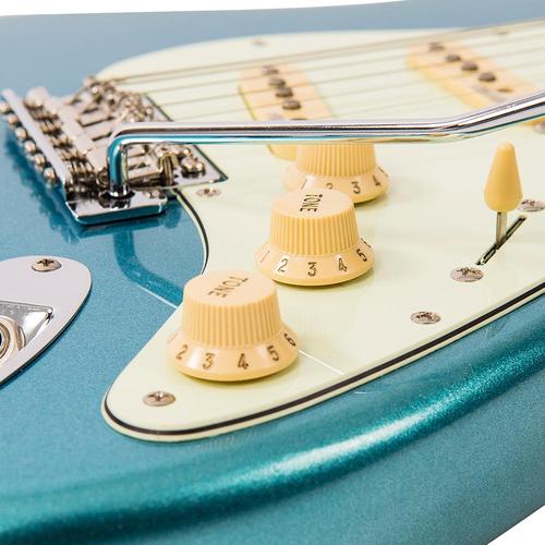 Vintage V6CAB ReIssued Electric Guitar ~ Candy Apple Blue - Aron Soitin