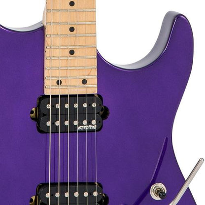 Vintage V6M24PL ReIssued Series Electric Guitar ~ Pasadena Purple - Aron Soitin