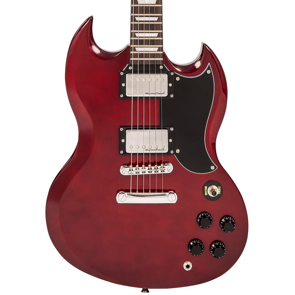 Encore E69CR Electric Guitar Cherry Red - Aron Soitin