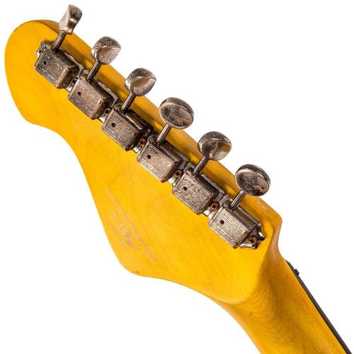 Vintage V6MRVG ICON Electric Guitar ~ Distressed Ventura Green - Aron Soitin