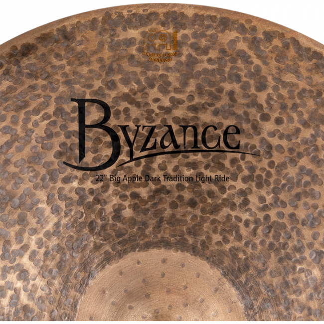 Meinl 22" Byzance Big Apple Dark Tradition Light Ride - Aron Soitin